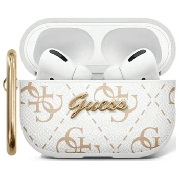 Чехол для наушников Guess 4G Hook для AirPods 3 White (GUA3PG4GPH)