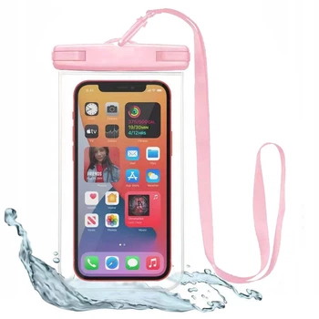 Водонепроницаемый чехол Tech-Protect Universal Waterproof Case 6.9" Pink (9589046924521)