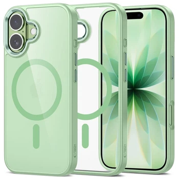 Чехол Tech-Protect MagMat для iPhone 17 Sage Clear with MagSafe (5906302334216)