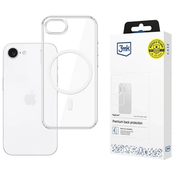 Чохол 3mk MagCase для iPhone 16e Transparent with MagSafe (5903108562904)