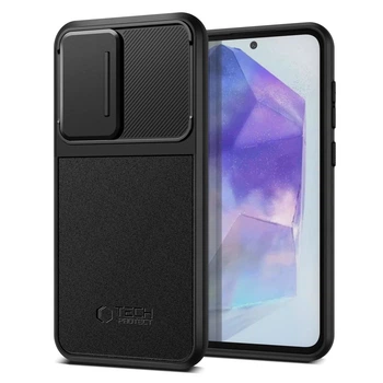 Чехол Tech-Protect Velar Cam+ для Samsung Galaxy A55 5G (A556) Black (5906302307807)