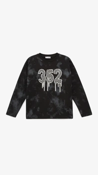 Лонгслив с принтом для мальчика Dinomin M-297 128 см Черный shop (2000999485183)