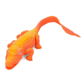Детская игрушка-антистресс "Крокодил" SQ-18(Orange) размер 24 см