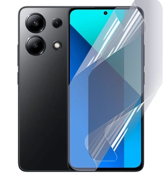 Гидрогелевая пленка для Xiaomi Redmi Note 13 защитная протиударная Mietubl Super-TPU Clear