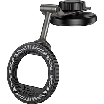 Автодержатель Hoco H77 Black Metal Gray [140684]