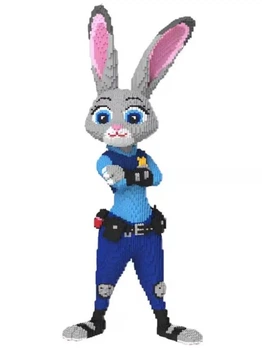 Конструктор DUZ серия Personality Judy the Bunny Джуди Хопс 12888 деталей
