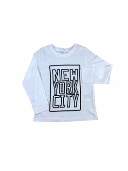 Лонгслив Lupilu 98/104 Белый 308046_New York