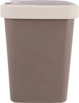 Kosz na śmieci Orion plastikowy 25 l Brązowy (8605060306684) 