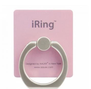 Кільце тримач підставка для телефону iRing для пальця на задню панель телефону рожевий