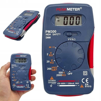 Мультиметр цифровой карманный PeakMeter PM300