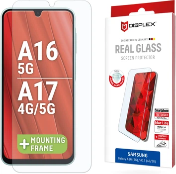 Захисне скло Displex Real Screen Glass для Samsung Galaxy A16 5G/A17 4G/A17 5G (4028778126469)