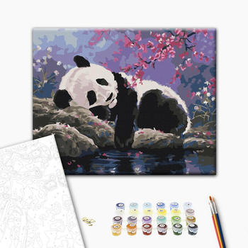 Картина за номерами Brushme Солодкий панди сон 40х50см BS25108