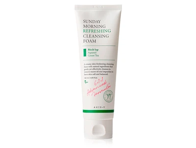 Освежающая пенка для умывания лица Axis-Y Sunday Morning Refreshing Cleansing Foam, 120мл (8809634610096)