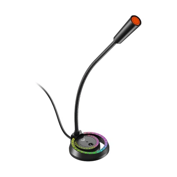 Мікрофон настільний Meetion MT-MC14 RGB black