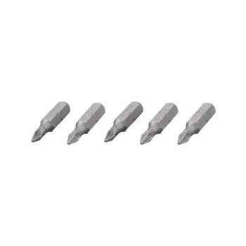 Комплект отверточних насадок PZ1 1/4 "* 25мм, ACR, S2, уп. 5од., STORM INTERTOOL VT-0208