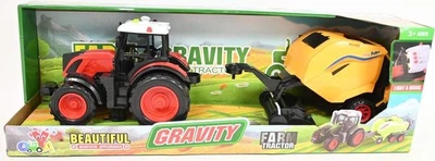 Трактор Gazelo з машиною з функціями звуку і світла G217554 (5900949494821)