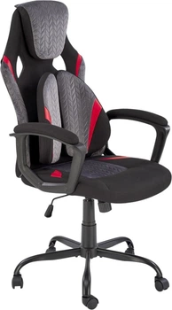 Офісне крісло Halmar Jensen Чорно-сіре (5905248131545)