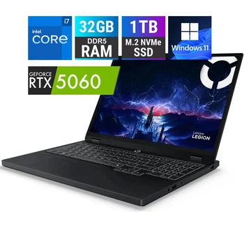 Ігровий ноутбук 15.3" Lenovo Legion 5 15IRX10 - Intel Core i7-13650HX / 32GB / 1TB SSD / 165Hz WQXGA / RTX 5060 8GB / Win 11