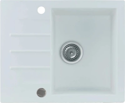 Zlew kuchenny Kernau KGS A 4560 1B1D Pure White