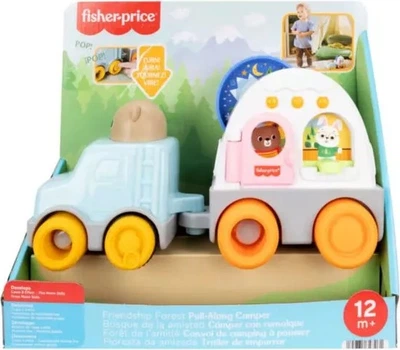 Zabawka-wózek Mattel Fisher-Price Kamper Leśni przyjaciele JKD52 (194735347261)