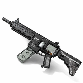 Конструктор штурмовая винтовка M416 1188 деталей Reobrix 77004