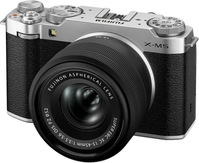 Фотоапарат Fujifilm X-M5 kit XC 15-45mm f/3.5-5.6 OIS PZ (Silver)