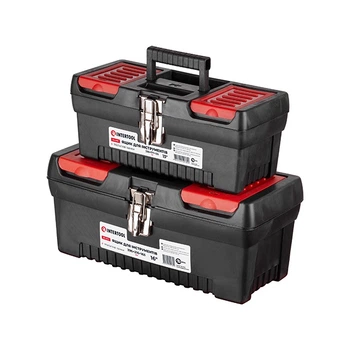 Комплект ящиків для інструментів з металевим замком, 4 шт. 12.5"/16" INTERTOOL BX-0009