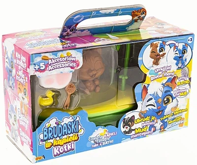 Ігровий набір Epee Brudaski у ванні кошеня Карамелек EP60354 (5905896603555)