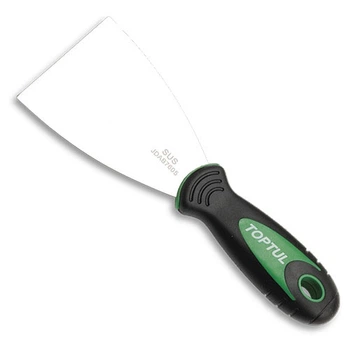 Шпатель із нержавіючої сталі (гнучкий скребок) 76x100x0.5mm TOPTUL JDAB7605