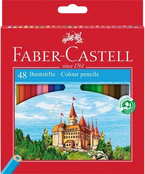 Zestaw kolorowych kredek Faber-Castell 48 szt (7891360579922)