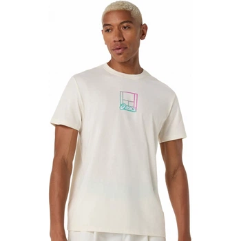 Футболка COURT CORE GRAPHIC TEE Asics 2041A355-100 S Білий (4571633250873)