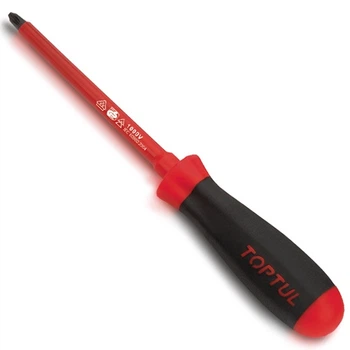 Викрутка хрестова PH2 x 100mm ізольована (1000V) TOPTUL FBEB0210