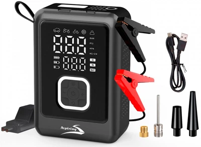 Пускозарядное устройство Aspiring Jump 4 Power bank 3-in-1 with inflator (VTR-P4)