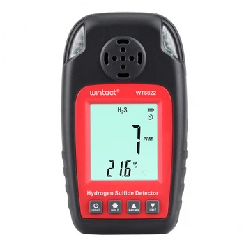Монітор сірководню H2S (0-100 μmol/mol) WINTACT WT8822