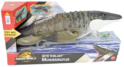 Interaktywny dinozaur Mattel Jurassic World Mososaurus JJP80 (194735340538)