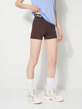 Велосипедки для тренувань жіночі Puma Strong Short Tight - Hw 3" 52600213 S Chocolate Brown (4069162179012)