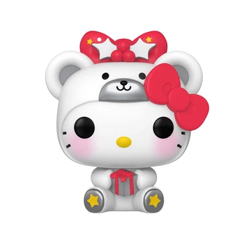 Коллекционная игровая фигурка Funko Pop - Hello Kitty в костюме медведя Многоцветная