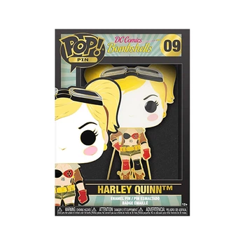 Пін Funko Pop! серії DC Comics – Гарлі Квінн Herley Quinn 10 см (6900007321266)
