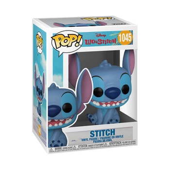 Коллекционная игровая фигурка Stitch - Lilo and Stitch Funko POP мультфильм Синий