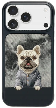 Etui Nimmy Gentle Pets Series Dog MagSafe do iPhone 17 Pro Max Black (6971080316777)