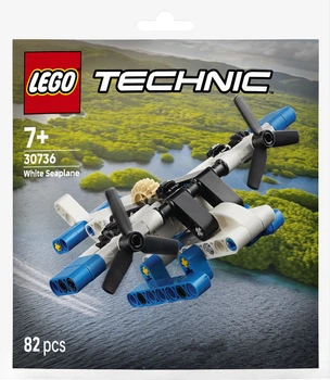 Конструктор LEGO Technic Білий гідроплан 30736 82 деталі (5702018070673)