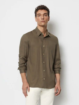 Сорочка класична Marc O’Polo 8381763 Коричневий S PE5365
