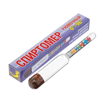 Спиртомер стеклянный рюмочный 0-96°