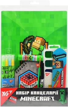 Набір канцелярії Yes Minecraft 8 предметів 450142