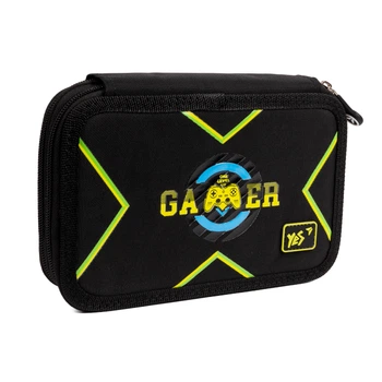 Пенал твердий Yes подвійний HP-01 Gamer 533546