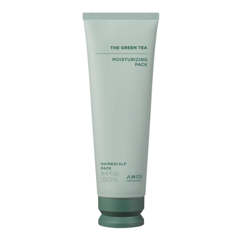 Зволожуюча маска для волосся AMOS Professional Green Tea Moisturizing Pack 250 мл