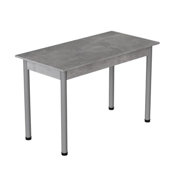 Стол кухонный Ferrum-decor Бенита 75x120x70 Серый ДСП Бетон 16мм (FRD-105568)
