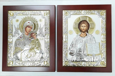 Ікони «Вінчальна пара» 25,5х19,5см Prince Silvero (ma/e1807,1815/ax)