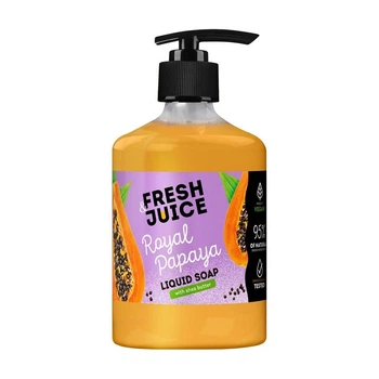 Жидкое мыло FRESH JUICE 460 г с дозатором папая 435348