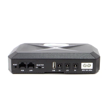 ИБП Andes 18DCP UPS для WI-Fi роутера 5V 9V 12V 10400 mAh с защитой от короткого замыкания
